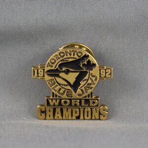 Toronto Blue Jays PIn (VTG) - 1992 World Champions - Stamped Pin